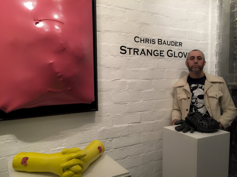Strange Glove | Latex, Mixed Media | Chris Bauder
